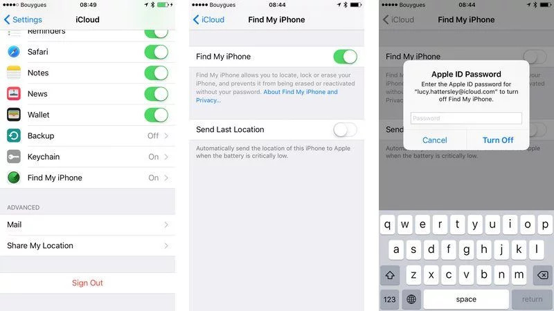 How to Turn Off Find My iPhone on Broken Device