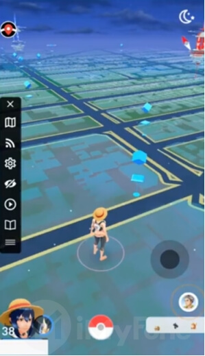 Fake Pokémon GO with GPS Joystick on & Android in