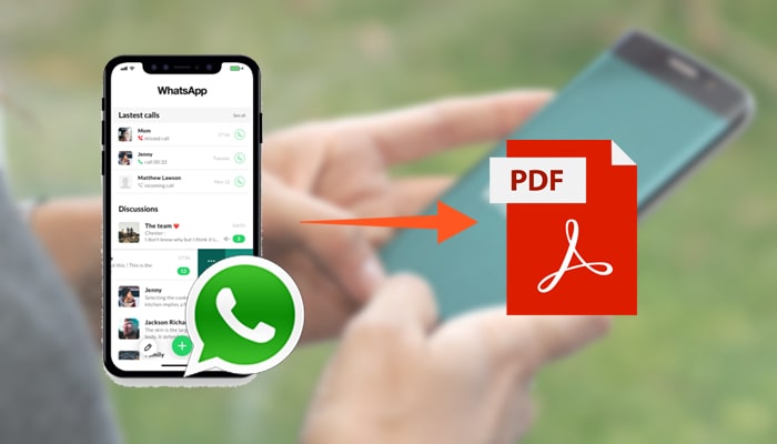 export whatsapp chat to pdf