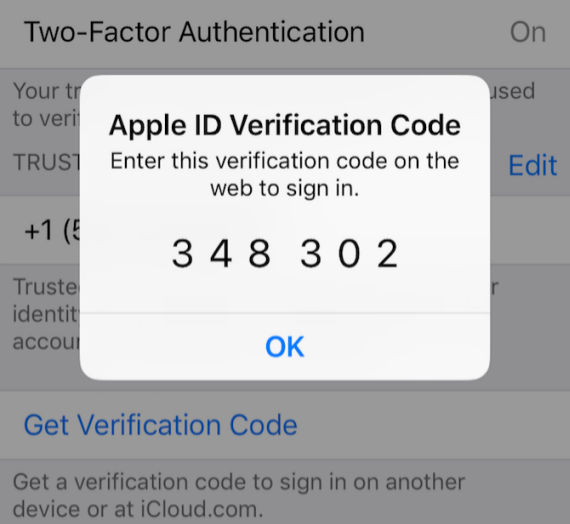 enter verification code
