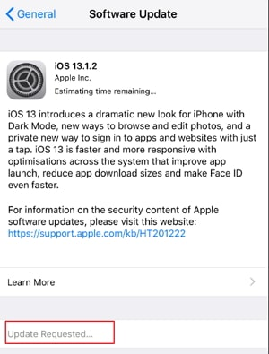 Ios 14 13 Update Stuck At Update Requested How To Fix It