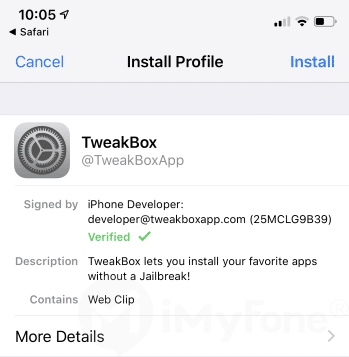 install tweak box