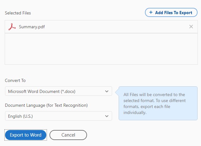 adobe pdf converter to word