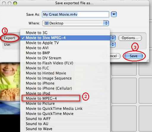 export video in imovie