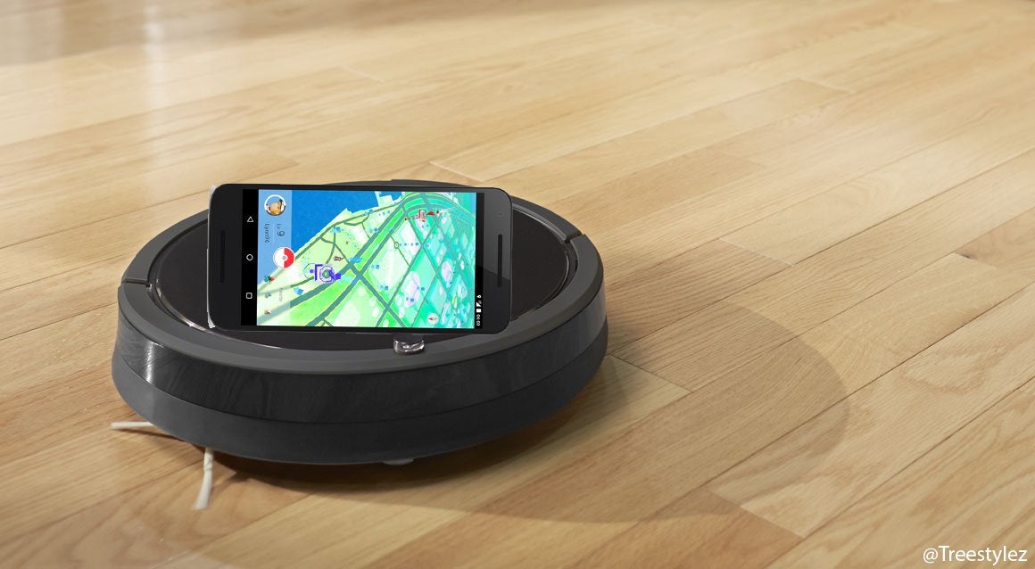 Sử dụng Roomba để nở trứng trong Pokemon Go