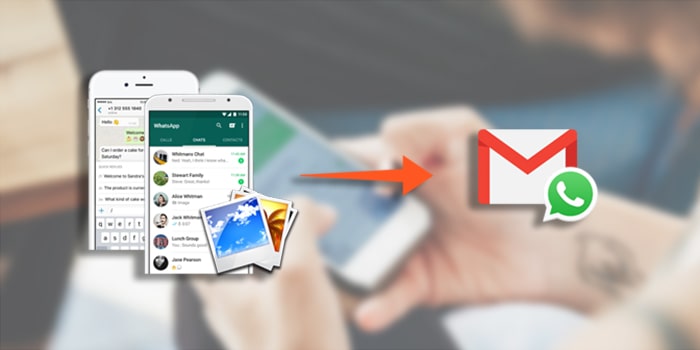how to send photos from whatsapp to email