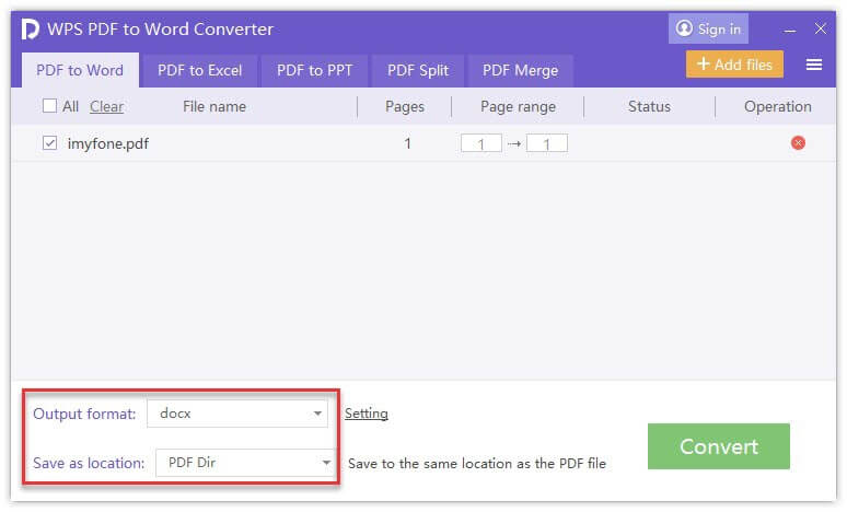 Wps Office Pdf Converter