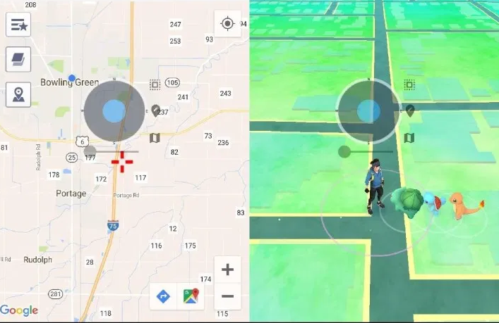 fake your GPS location on Pokemon Go