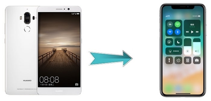 transfer data from huawei to iphone