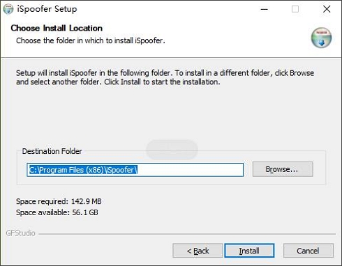 download and install ispoofer on your pc