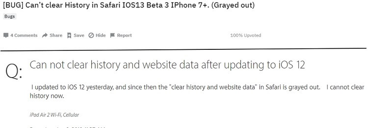Why Can't I Clear My History on Safari ? Reasons been Revealed!