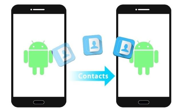 how to transfer contracts from android to android