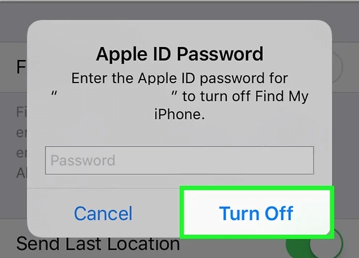 turn off find my iphone to fix how do i sign out of icloud