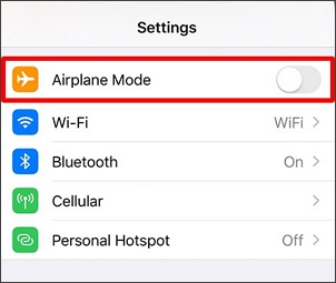 tweak with airplane mode