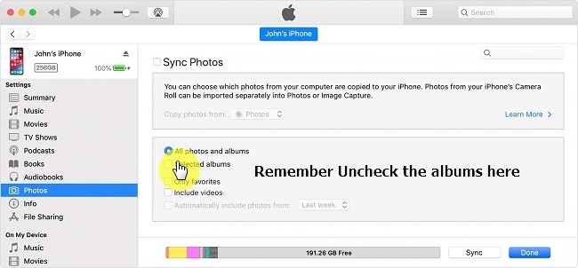 How to delete photo albums on an iPhone