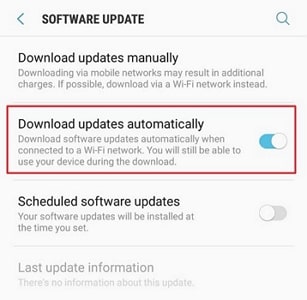 software update