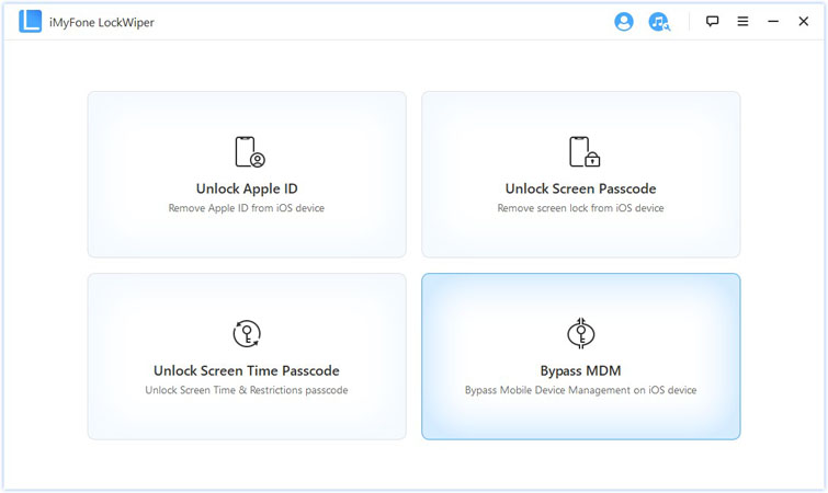 shoose bypass mdm to remove mdm