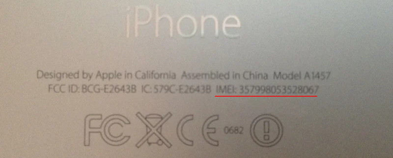 iPhone IMEI