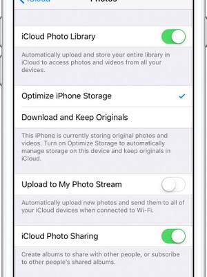 optimize your iphone storage