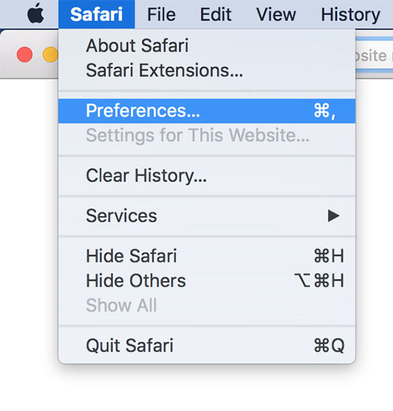 how do you find deleted history on safari mac - Safari Preferences