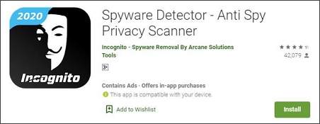 Spyware Detector spyware removal app for android