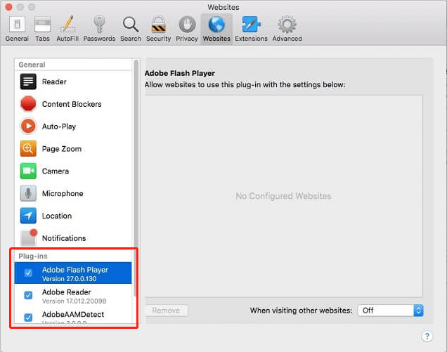 mac reset safari without opening