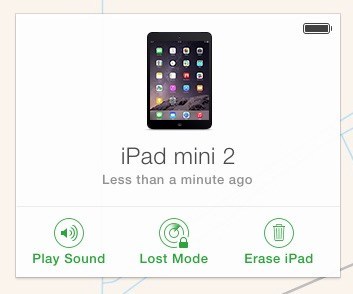 erase ipad mini