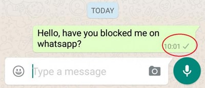 you may have been blocked