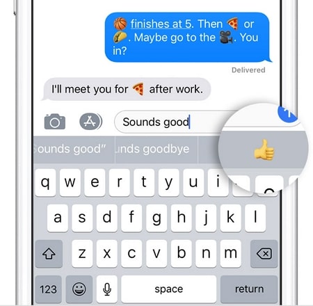 use Emoji Prediction on iphone