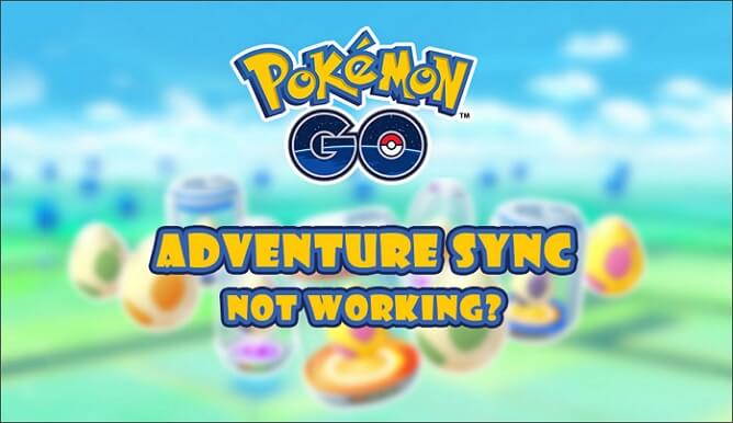 pokemon go adventure sync not working