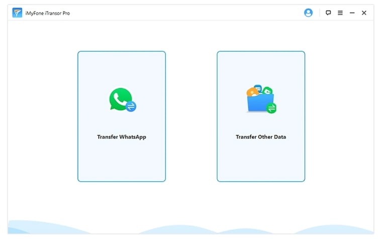 choose Transfer WhatsApp or Transfer Other Data