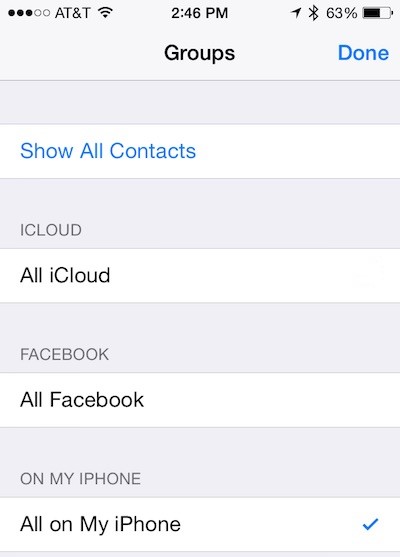  Go To Contacts Groups Settings