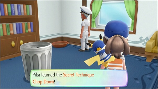 Master secret techniques in Let's Go Pikachu