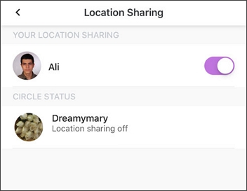 turn off location sharing on Life360