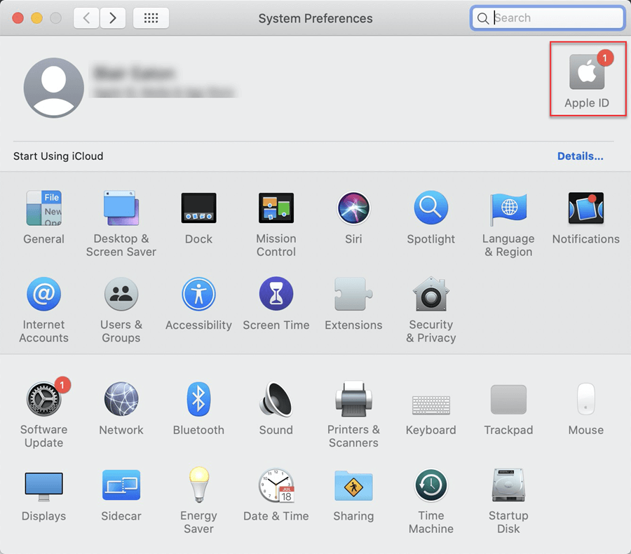 change apple id password on mac