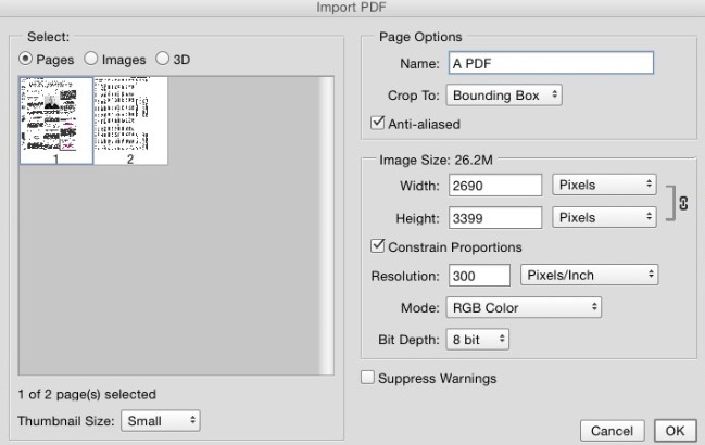 PDF to jpg high resolution adobe photoshop