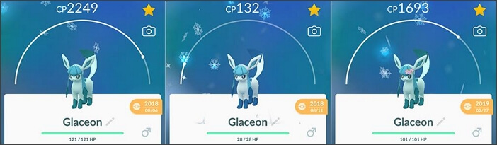 Pokémon Go - Shiny Eevee e evoluções