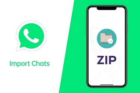 import whatsapp chats from zip file