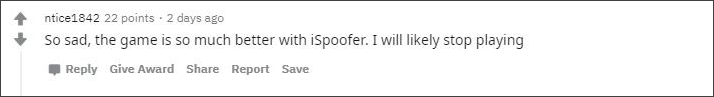 disscussion about iSpoofer