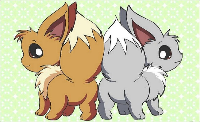 Shiny eevee evolutions, Eevee, Eevee evolutions