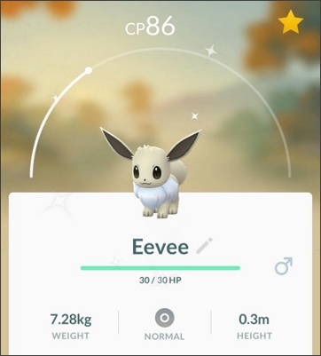 Pokémon Go - Shiny Eevee e evoluções