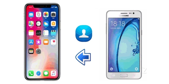 transfer contacts from Samsung to iPhone