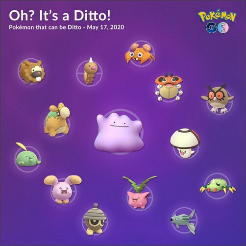 All Ditto Disguises In Pokémon GO (October 2023)