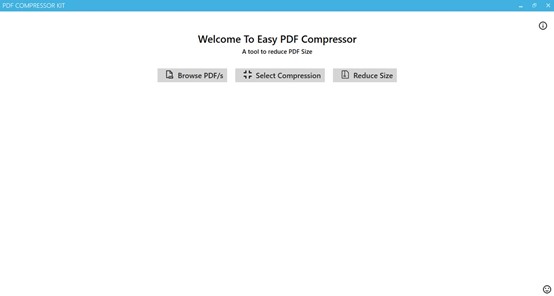 pdf compressor kit interface