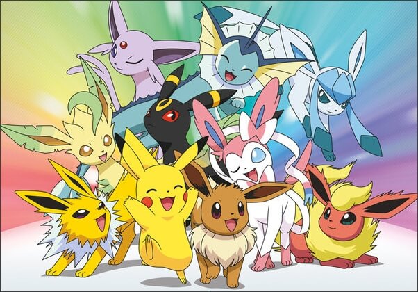 All Eevee evolution name tricks in Pokemon GO