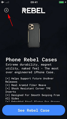 See rebel case