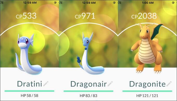 dratini pokemon evolution