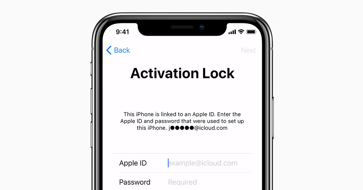 iPhone iCloud lock