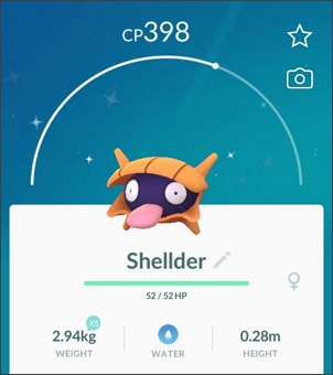Shiny Shellder