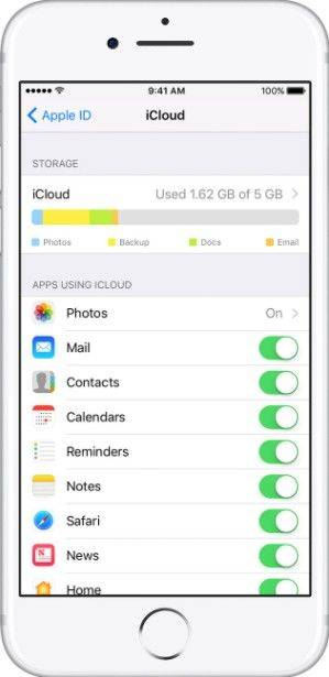 iCloud storage full